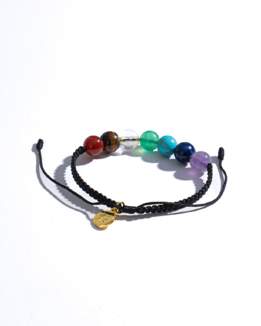 Pulsera 7 chakras minimalista