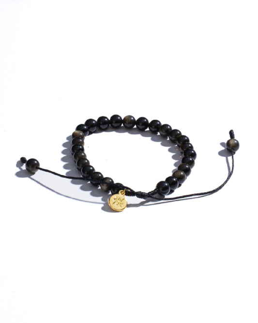 Pulsera Obsidiana completa