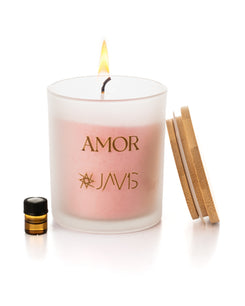 Vela de Cera de Arena Amor