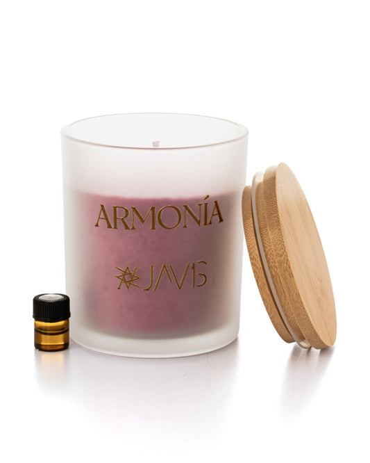 Vela de Cera de Arena Armonía