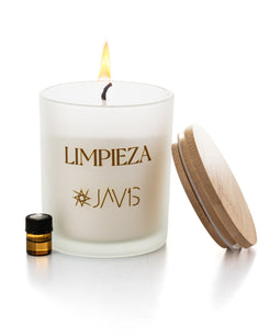 Vela de Cera de Arena Limpieza