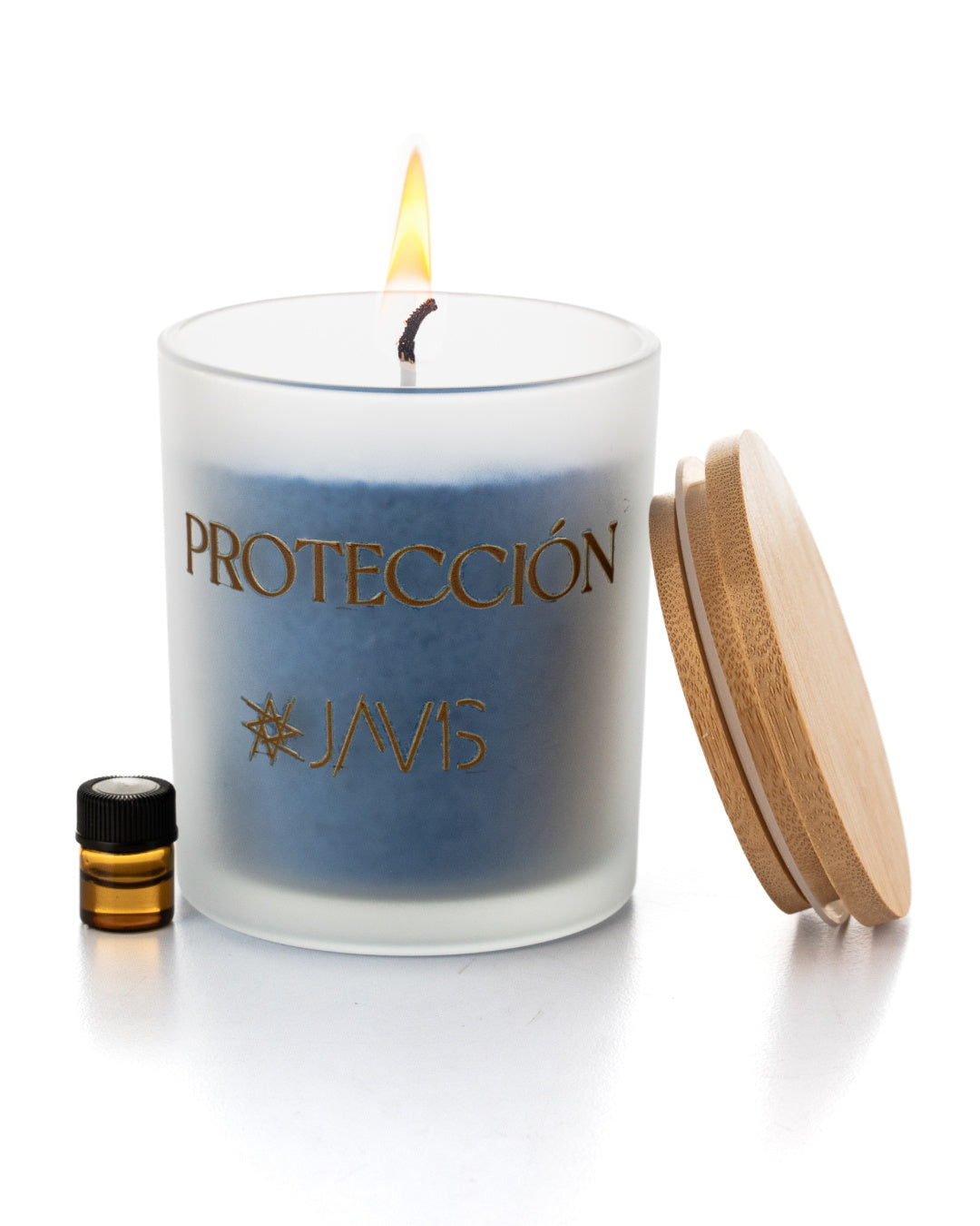 Vela de Cera de Arena Protección
