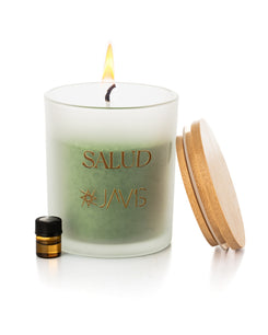 Vela de Cera de Arena Salud